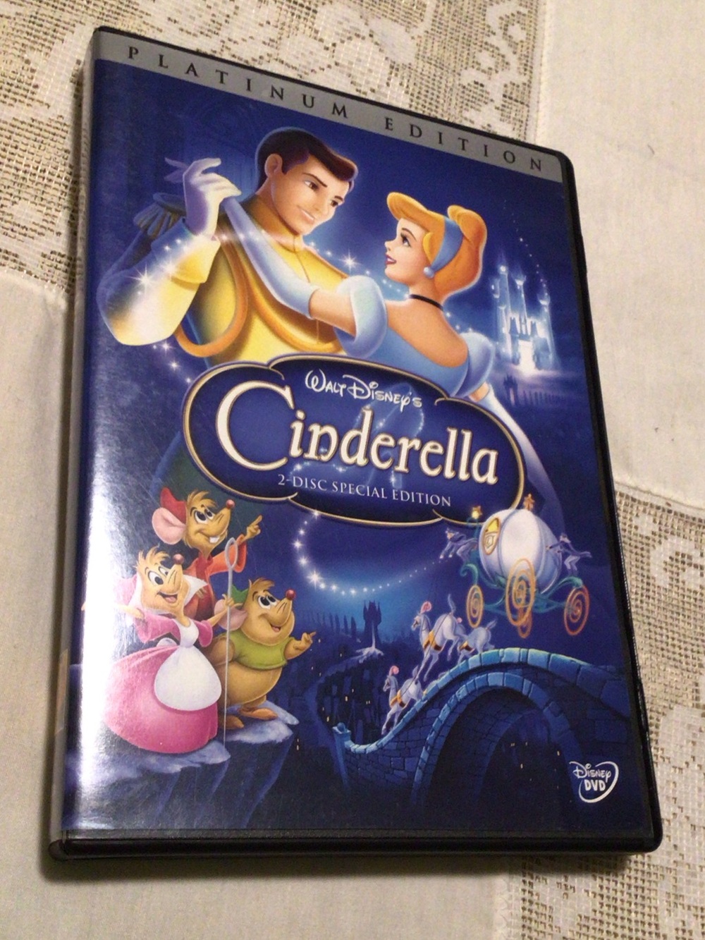 Cinderella Walt Disney 2 disc platinum edition dvds